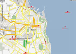 Решения мониторинга транспорта КАП на карте - Одесса